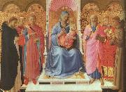 Fra Angelico Annalena Altarpiece Spain oil painting artist